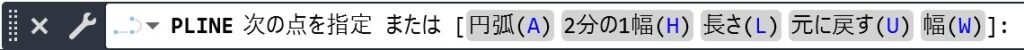 オプションが表示された