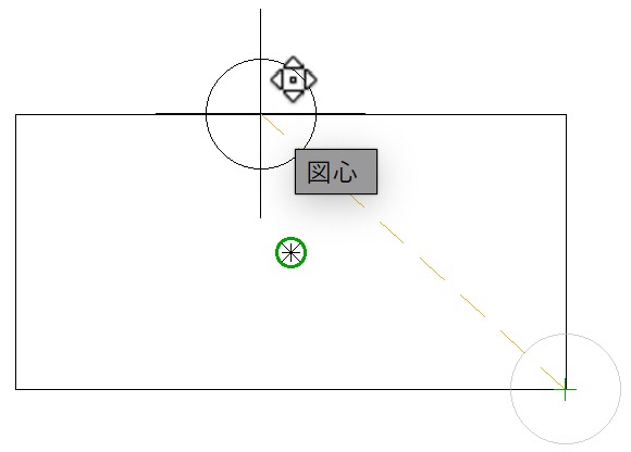 図心を指定
