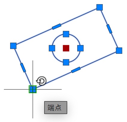 端点を指定