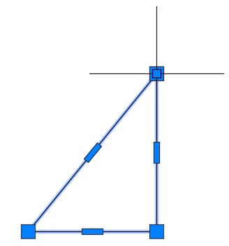 グリップをクリック